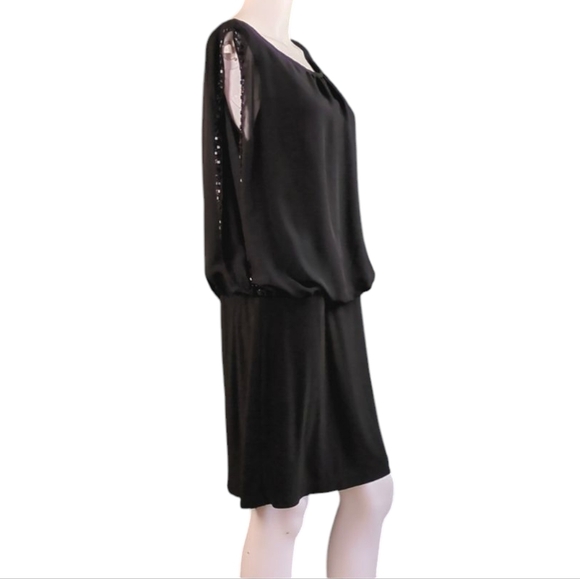 Scarlett Nite Sleeveless Cocktail Evening Dress With Beaded Detail - Picture 1 of 13